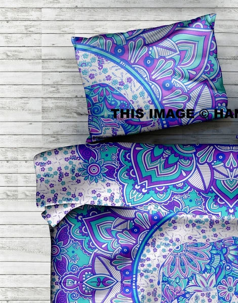 Indian Cotton Mandala Bedding Pillow Cover Cushion Pillow Case Bed Sofa Decor