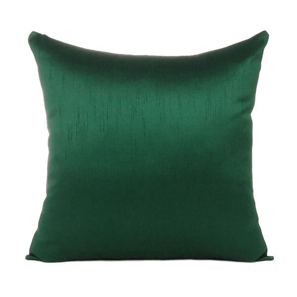 Cover Solid Color Sofa Pillow Case Cushion Square Home Decor Soft Green 18x18