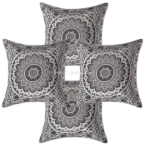 Decorative Home Decor 40 x 40 cm Cushion Cover Mandala Boho Sofa Pillow Case