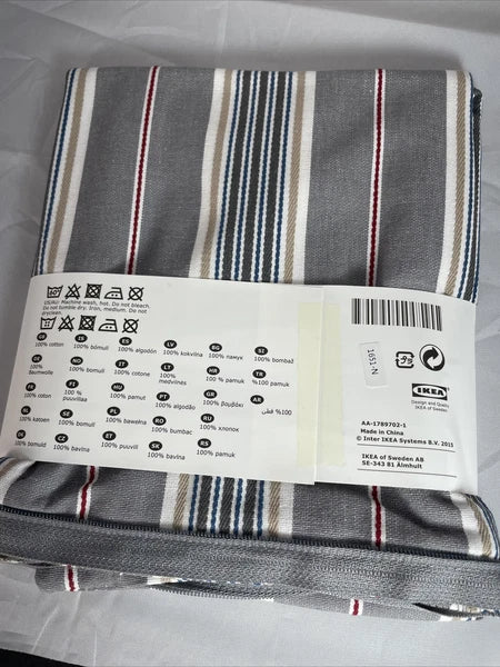 IKEA DAGGVIDE Cushion Pillow Cover, Couch Sofa, Gray/Multicolor, 20x20" - 4 PACK