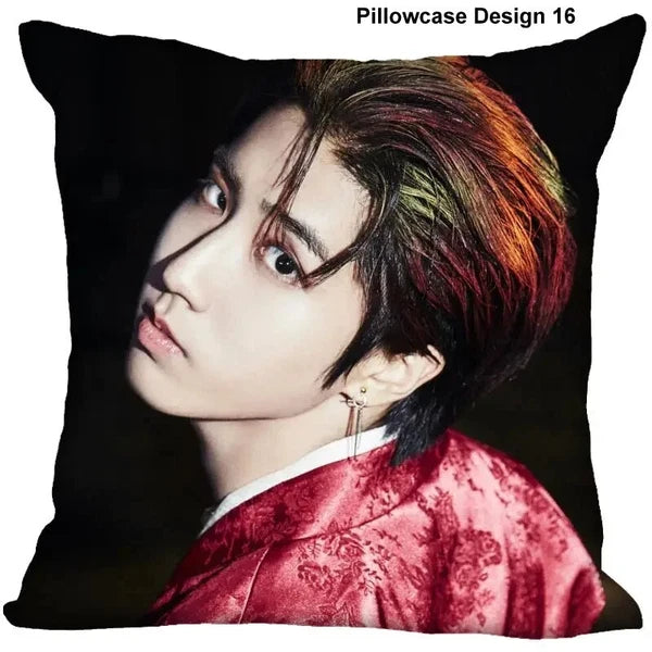 Han Jisung Pillow Case Wedding Decorative Sofa Cushion Cover Kpop Stray Kids Toy