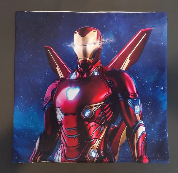 Avengers Iron Man 18 Inch Living Room Sofa Cushion Cover Pillowcase